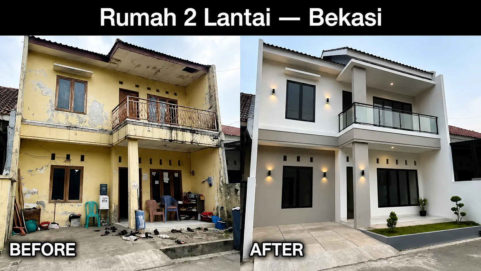Jasa Renovasi Rumah Bekasi - Proyek Renovasi Rumah Tinggal KMP Patrol